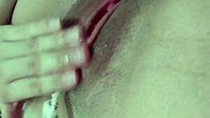 Watch me destroy my tight pussy and show off beautiful tits