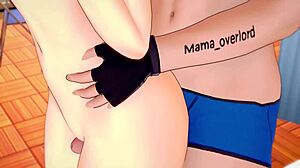 Gwen Stacy's Footjob In Uniform