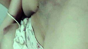 Watch me destroy my tight pussy and show off beautiful tits