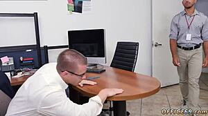 Collage Gay Porn with Dad Drilling School Boys Hard