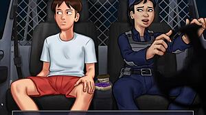 Summertime Saga Part 37 - Quickie in Kitchen with Anime Whore!