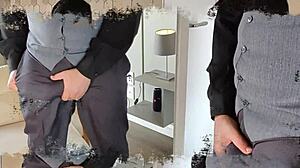 Yuri Gaucho Big Gay Dick Mirror Show