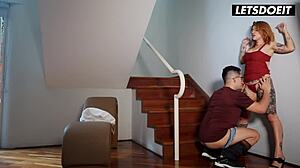 Can hot milf Amelia Red pay mechanic with her juicy Colombian pussy?