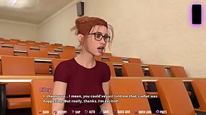Inexperienced Girlfriend Masturbates Thinking Of You. While Watching Porn In College Kings 02.