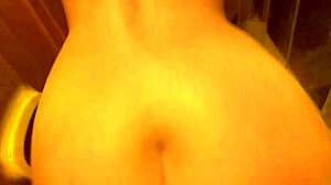 Busted Pussy Open As Amateur Throws Ass Back On Dick In Shower Creampie