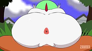 Lovely Lopunny Zaviel Stirs Wild Anime Desires