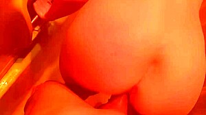 Busted Pussy Open As Amateur Throws Ass Back On Dick In Shower Creampie