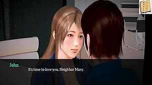 Teen 18+ engages in erotic game with new family in series 67