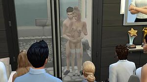 The Sims 4 Office Drama Unfolds Wildly