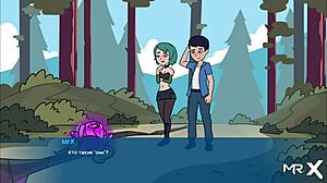 Camppinewood Performs Cunnilingus On Big Ass In Cartoon Anime Scene