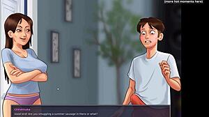 hey, check this mature breastfeeding milf in summertime saga v018 part 6!