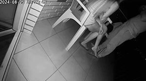 Cheating Wife Fucked in Ass and Mouth by Friend in Public