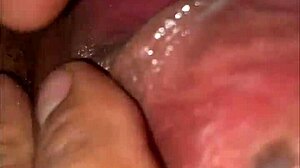 Beautiful Hispanic woman with a big ass in action