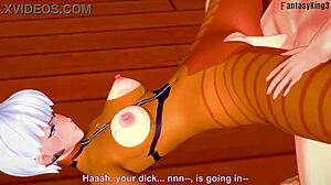Valkyrie Gets Fucked In 3D Cartoon Fantasy Hentai Scene