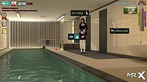 fashionbusiness babe steams up in hot 3d cartoon shower scene