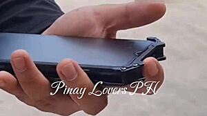 Tinuruan stepsister driving then banging her tight Asian pussy