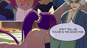 Bleach Hentai Yoruichi Gets Her Anime Ass Pounded Hard