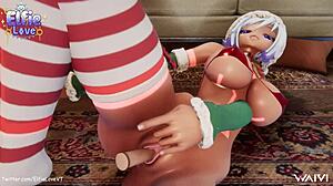 I Watch Elfie Love Tease With Dildo In VRChat