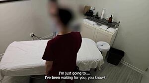 lexy's back for my massage