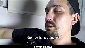 Amateur straight spanish latino guy paid cash to fuck gay twink