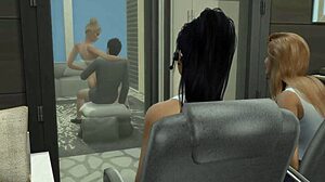 The Sims 4 Office Drama Unfolds Wildly