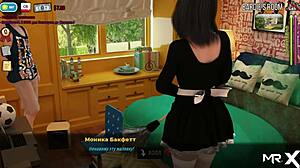 fashionbusiness babe steams up in hot 3d cartoon shower scene