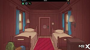 Camppinewood Performs Cunnilingus On Big Ass In Cartoon Anime Scene