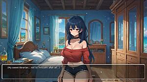 bluring the walls romance hentai game ep 4 exhibitionist gf confess with big tits and curvy outfit