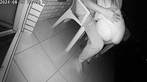 Cheating Wife Fucked in Ass and Mouth by Friend in Public