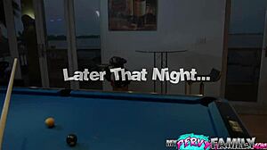 Teasing Teen 18+ Stepsister Gets Spanked and Fucked Hard!