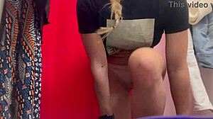 Hidden Camera Captures Big Tits and Nipples in Dressing Room