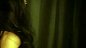 Big boobs milf model strips in black lingerie miranda nicole