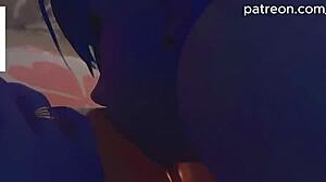 i’m obsessed with dva, tracer, and widow licking mercy in 3d hentai