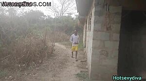 College Girls Seduce and Bang Male Student in Wild Outdoor Threesome