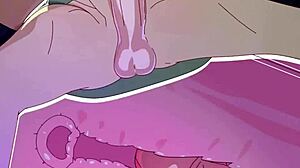 Bleach Hentai Yoruichi Gets Her Anime Ass Pounded Hard