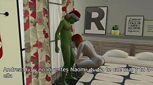 grinch gets wild in 3d cartoon doggystyle action