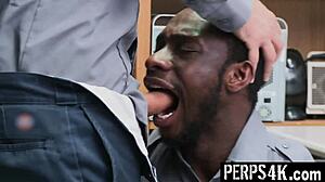 How Does This Gay Officer Punish a Twink for Stealing?