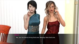 3D adult video with big tits and commented gameplay
