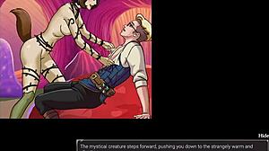 Linda: The wood nymph from Sinners Landing in anime porn game