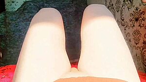 Sissy Crossdresser in Sexy Dress Shows Big Ass on Webcam