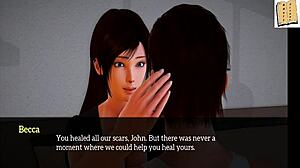 My new family 199 is an erotic anime game with homemade scenes