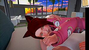 Redhead Teen With Big Ass In Homemade Erotic Scene