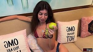 crazy black stepdaughter horny skinny small tits interracial