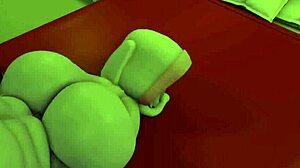 Unexpected steamy encounter in AntonelaChan's anime hentai.