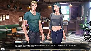 Beautiful boobs and hot anal sex in a popular anime game