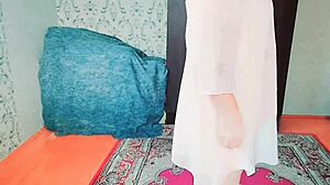 Sissy Crossdresser in Sexy Dress Shows Big Ass on Webcam