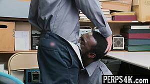 How Does This Gay Officer Punish a Twink for Stealing?