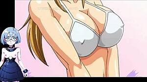Oppainoouja48 Episode 7 in Cartoon Anime Game Hentai Style
