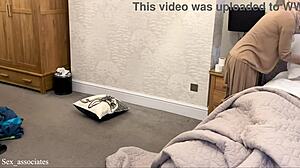 French Arab maid drilled by guest in German hotel