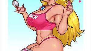Princess Peach, ready for Super Mario Bros hentai action?